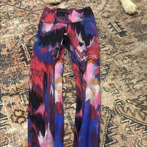 Colorful Abstract Print Leggings lululemon